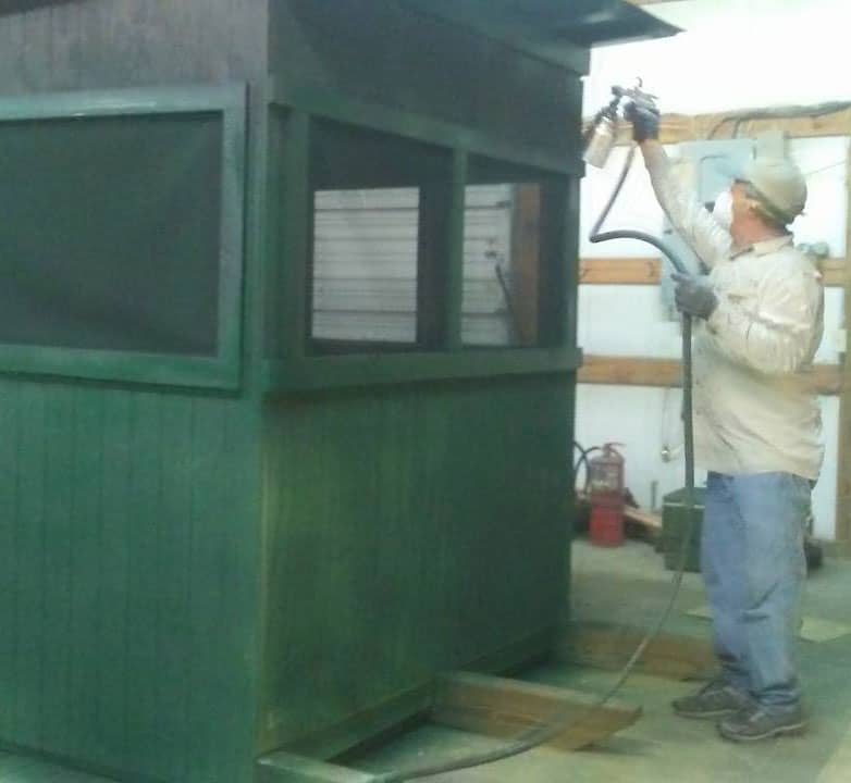 Painting a new blind